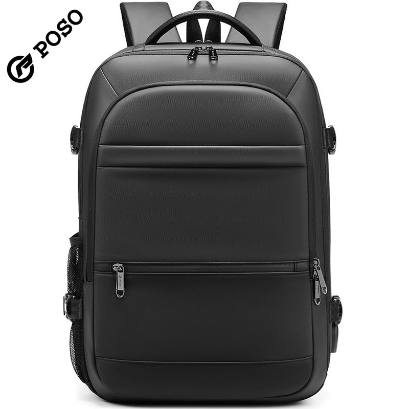 Men's Business Advanced Computer Expandable Large Capacity Backpacks