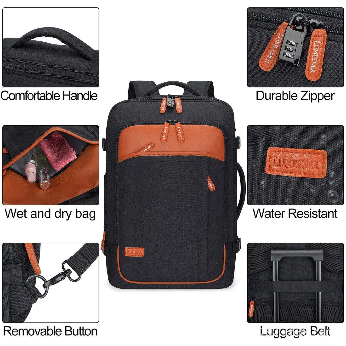 Women's & Men's & Large Capacity Computer Leisure For Travel Bags