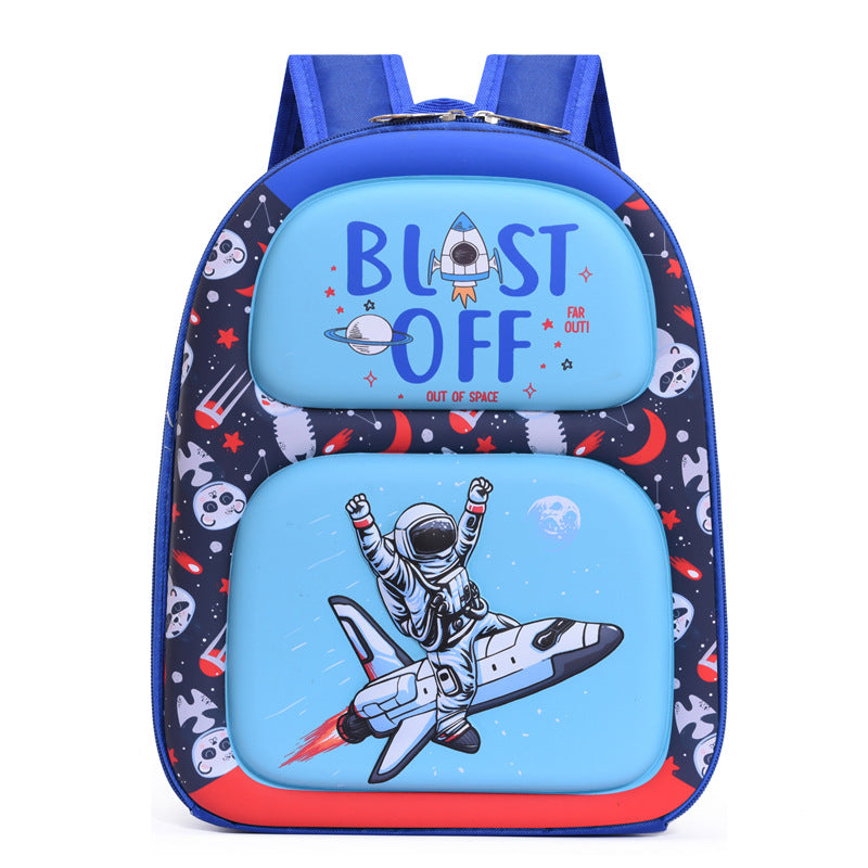 Children's Cartoon Animation Boys Eggshell Leisure Children's Backpacks