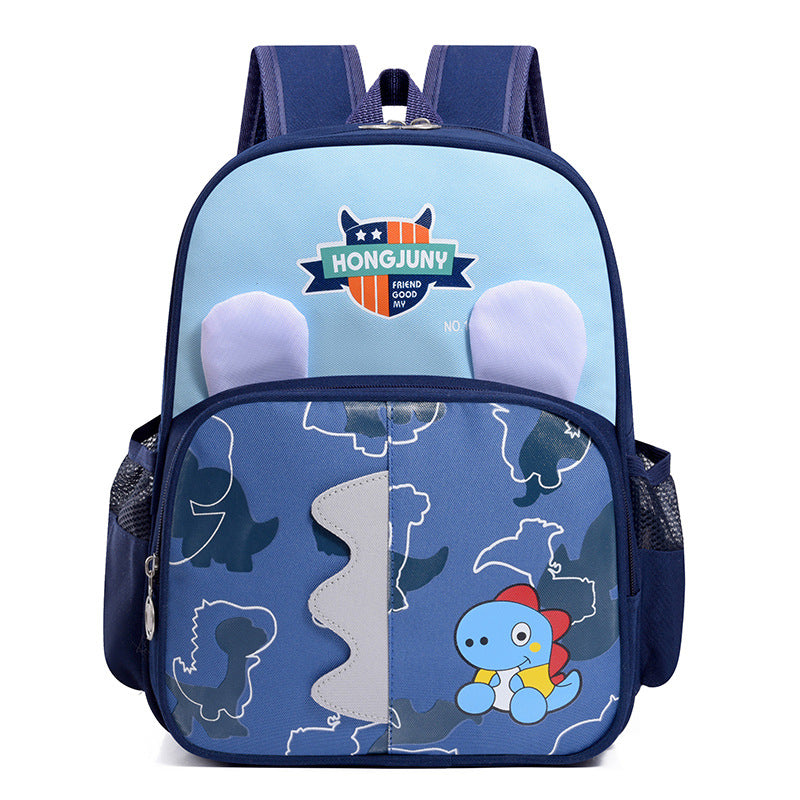 Boys Middle-class Large Capacity Lightweight Nylon Kindergarten School Bags