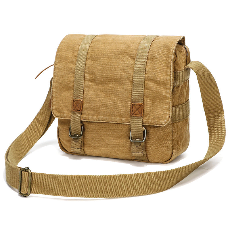 Men's Canvas Retro Trendy Fashion For Men's Messenger Bags