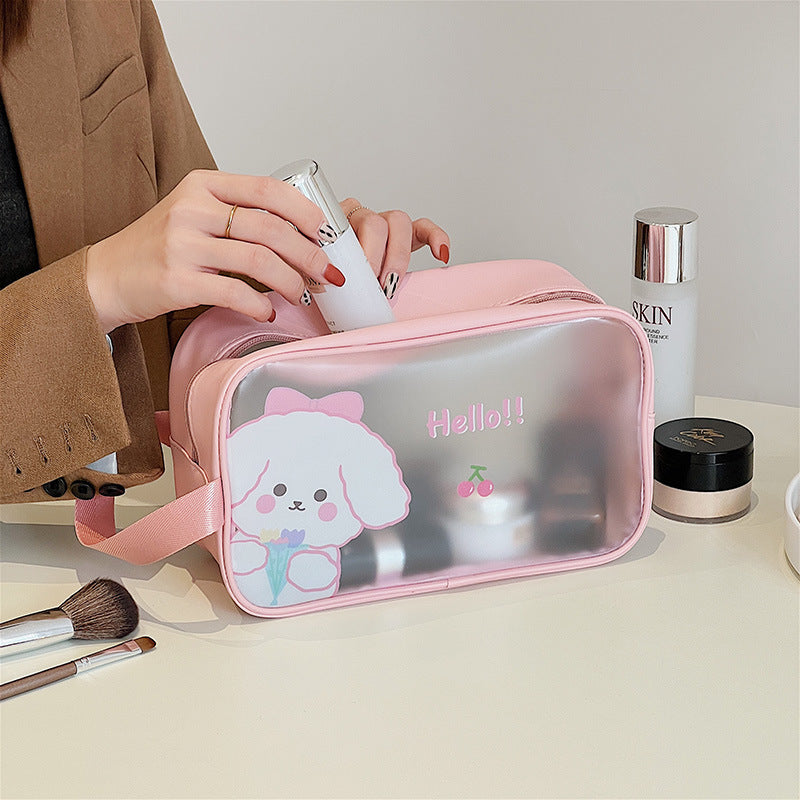 Women's Cartoon Wash Cute Large Capacity Good-looking Cosmetic Bags