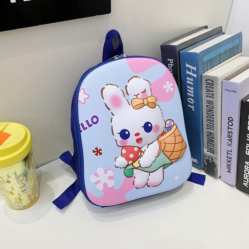 Strawberry Bear Cartoon Cute Boys Hardshell Children's Backpacks