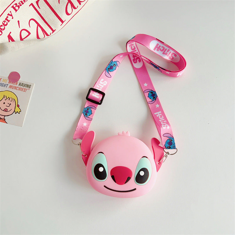 Cartoon Change Silicone Stitch Style Boy Purses