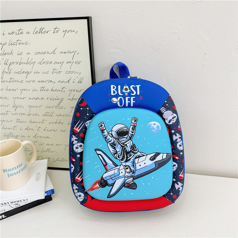 Children's Boys Cartoon Hard Shell Small Class Kindergarten School Bags