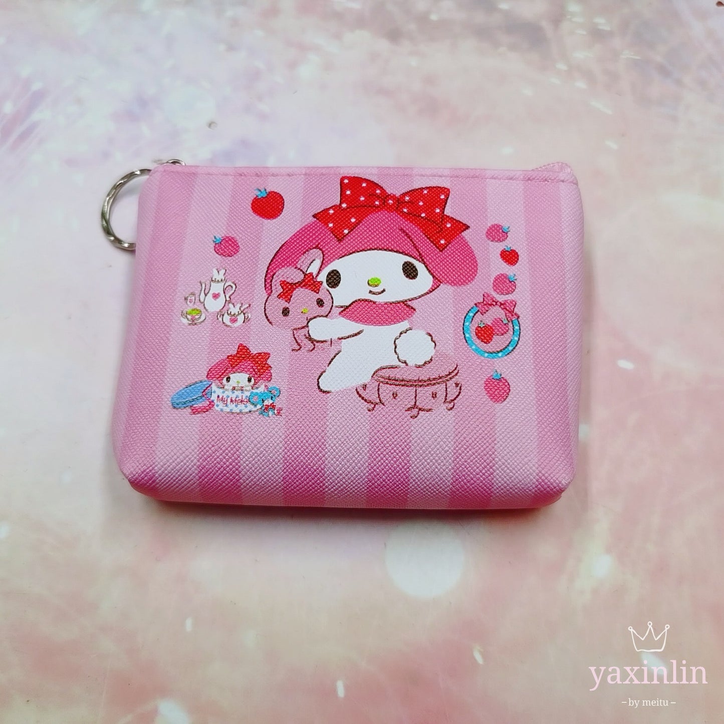 Durable Cartoon Clow Melody Crane Machine Coin Purses