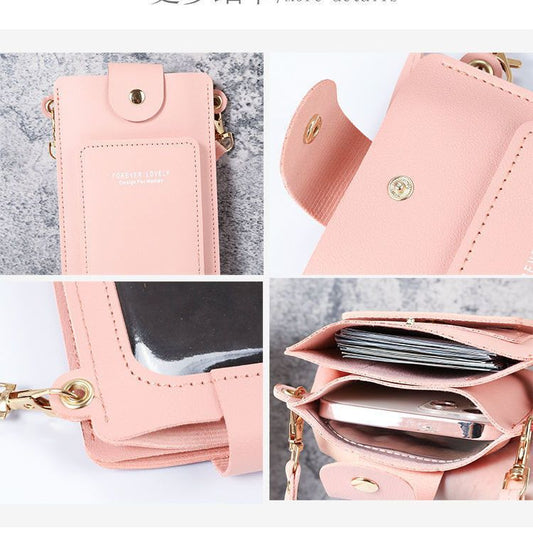 Women's Mobile Small Touch Screen Mini Phone Bags