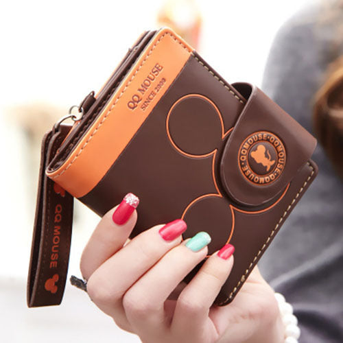 Chic Korean Style Cute Refreshing Zipper Ladies Wallets