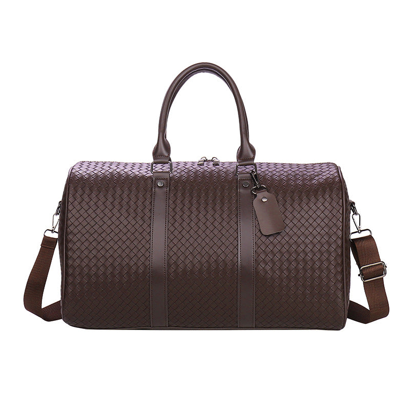 Men's Woven Short Business Trip Large Capacity Bags