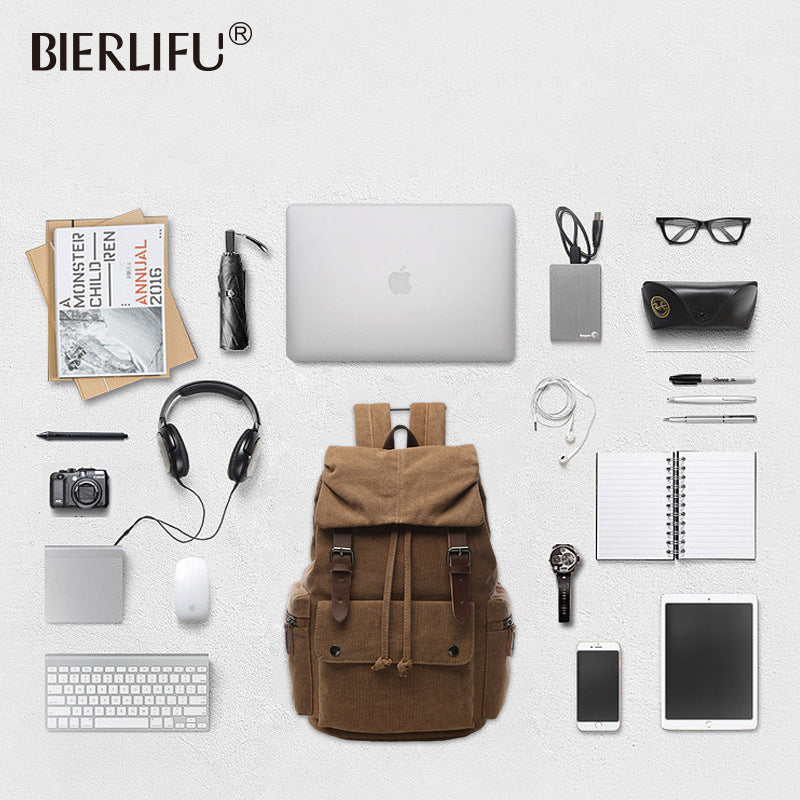 Style Simple Computer Male Portable Trendy Backpacks