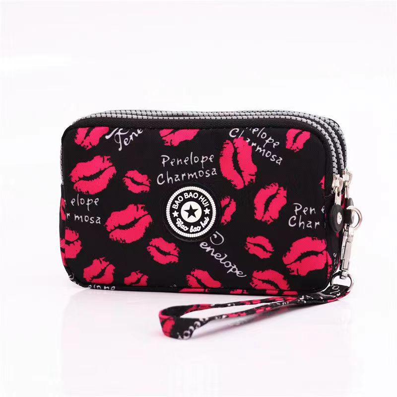 Mobile Female Large Capacity Clutch Fashion Coin Purses