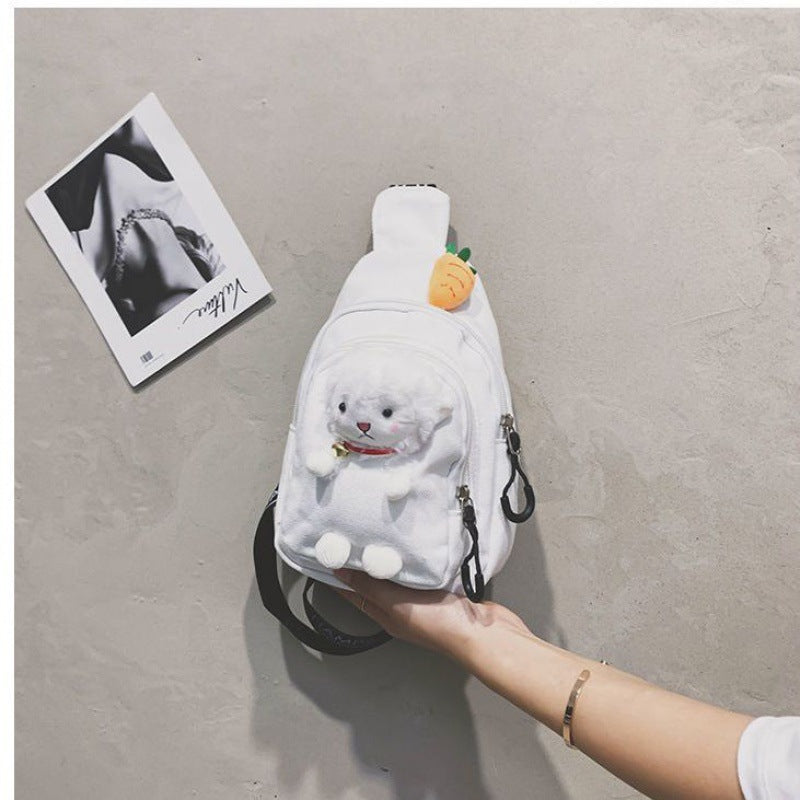 Sacs de taille carrés mignons d'été Fire Small Mobile pour femmes