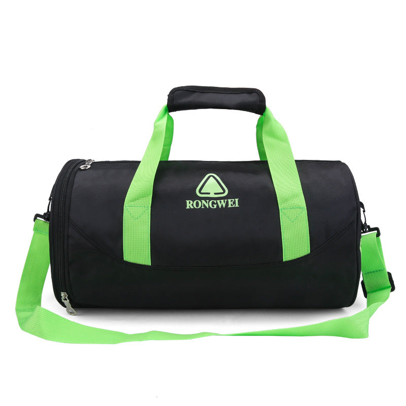 Unisex Cylindrical Portable Large Capacity Training Travel Bags