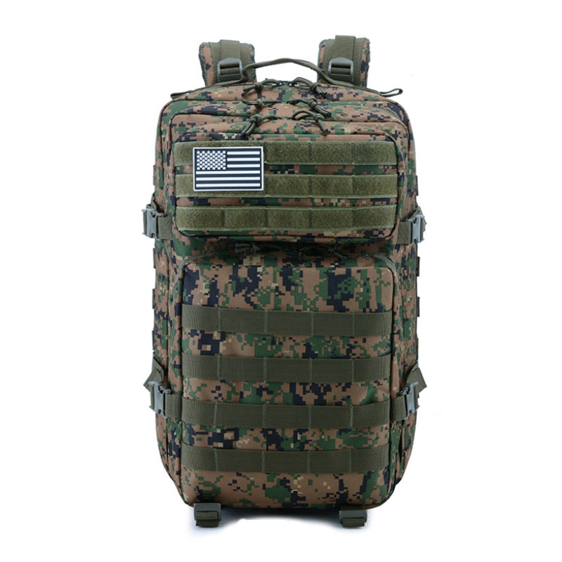 Black Eagle Column Camouflage Oxford Waterproof Sports Backpacks