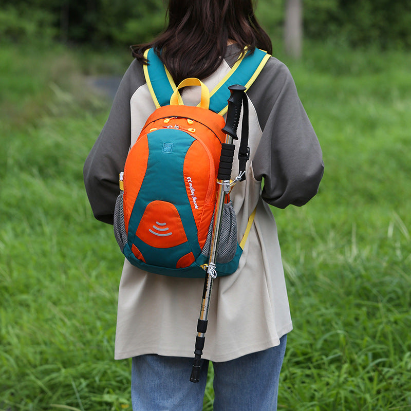 Sacs polyvalents de grande capacité en nylon de couleur contrastée