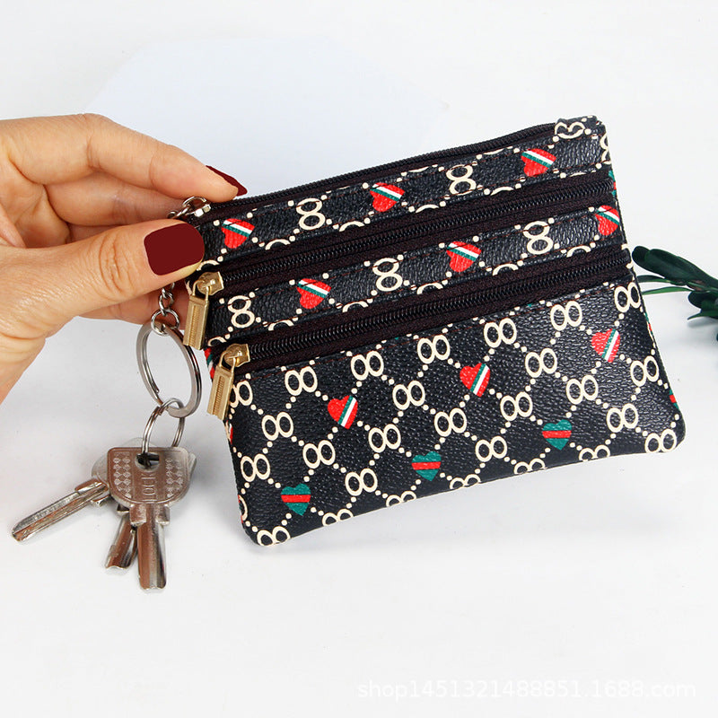 Petite pochette classique à la mode pour femmes, porte-monnaie