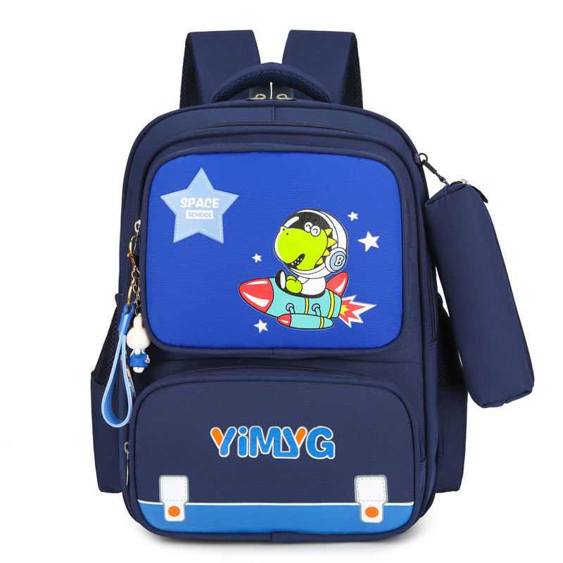 Large Capacity For Primary Cartoon Color Elementary School Students' Schoolbags