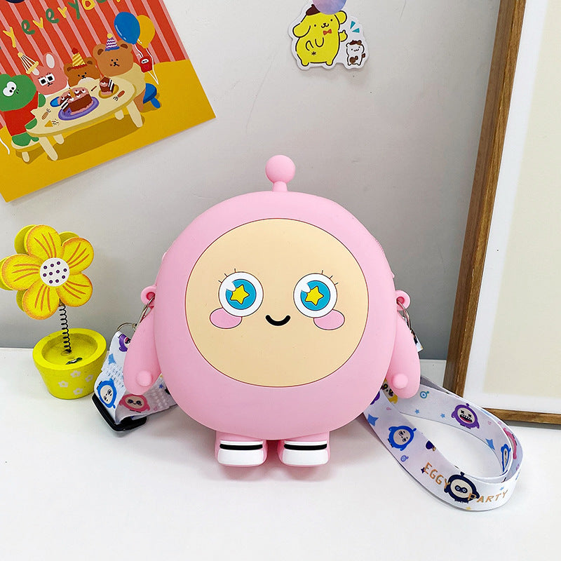 Children's Cute Trendy Small Silicone Western Style Children's Coin Purse