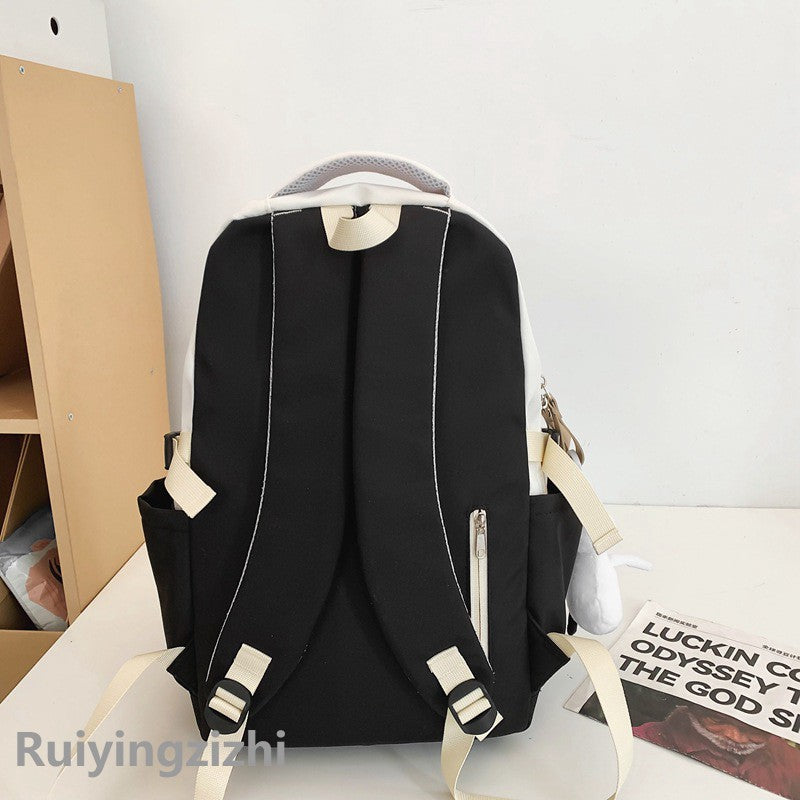 High Male Couple Junior Primary Large Backpacks