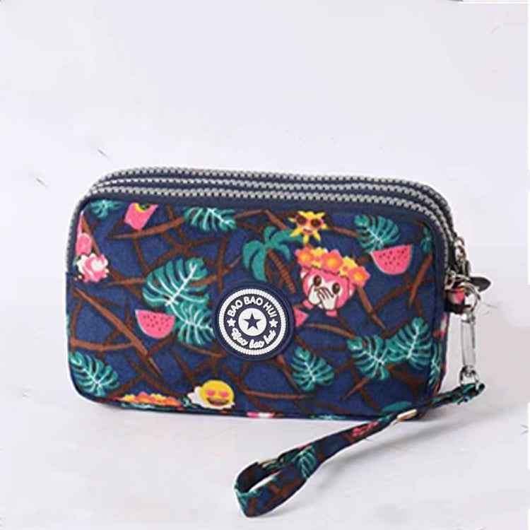 Mobile Female Large Capacity Clutch Fashion Coin Purses