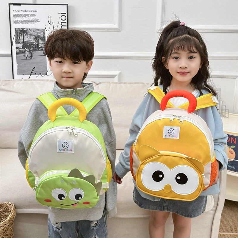 Children's Junior Cartoon Early Education Class Boys Kindergarten School Bags