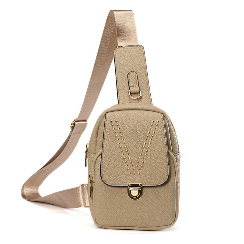 Women's Trendy Street Fashion Soft Surface Backpacks