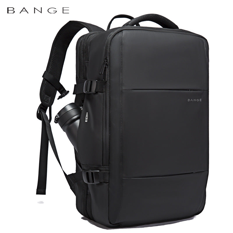 Men's Bange Business College Waterproof Large Capacity Backpacks