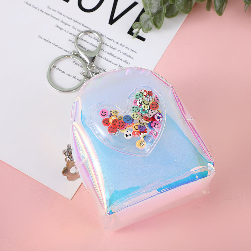 Multifunctional Transparent Western Style Cool Small Coin Purses