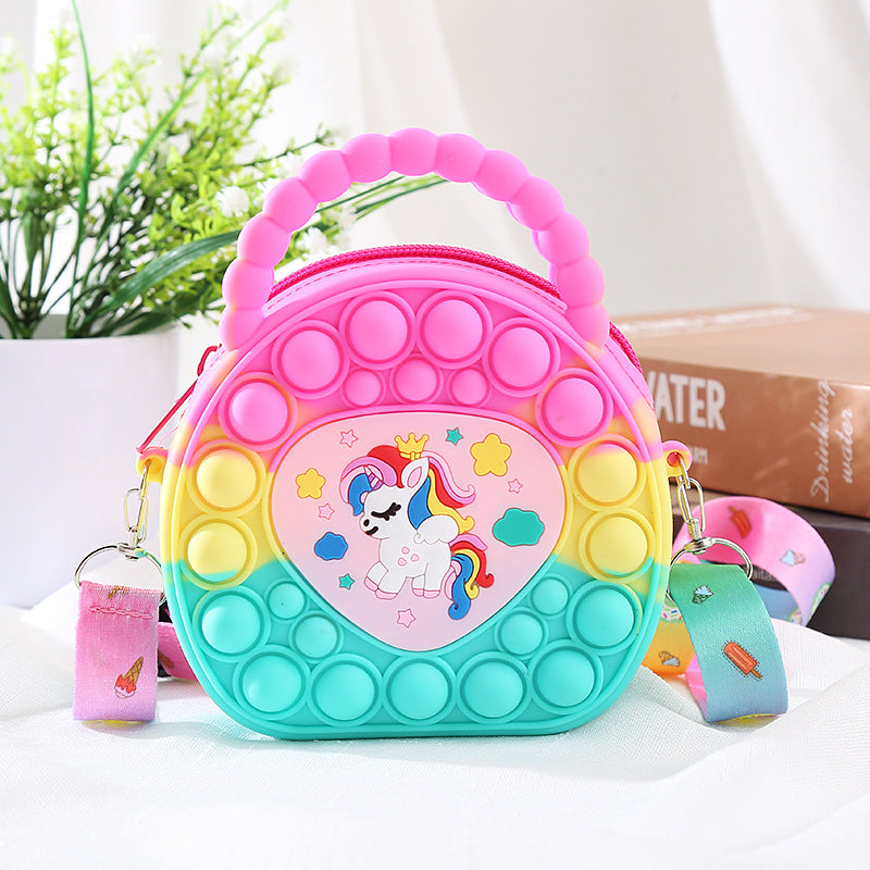 Mouse Killer Pioneer Cartoon Princess Silicone Coin Purses