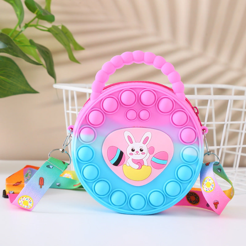 Killer Pioneer Cartoon Princess Silicone Decompression Coin Purses