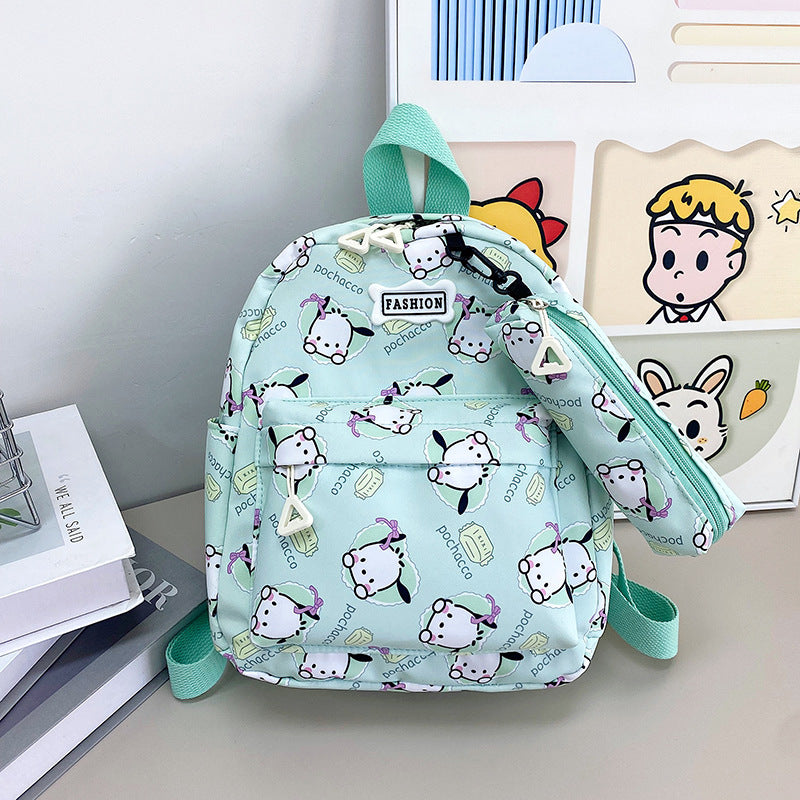 Cartoon Printed For Childlike Cute Matching Kindergarten School Bags