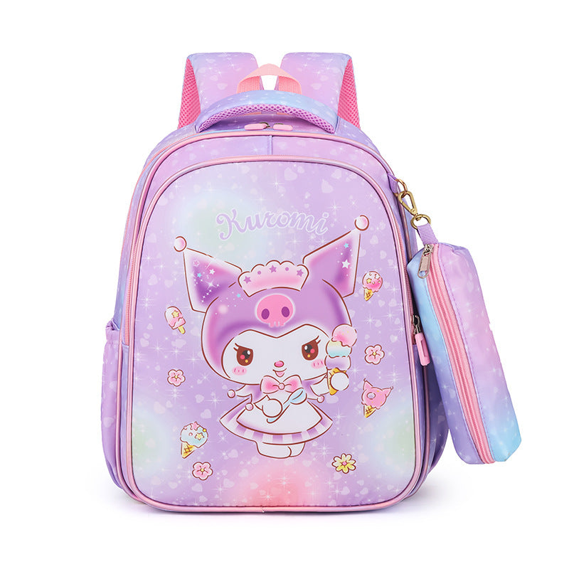 Children's Boys Primary Princess Clow Burden Reduction Elementary School Students' Schoolbags