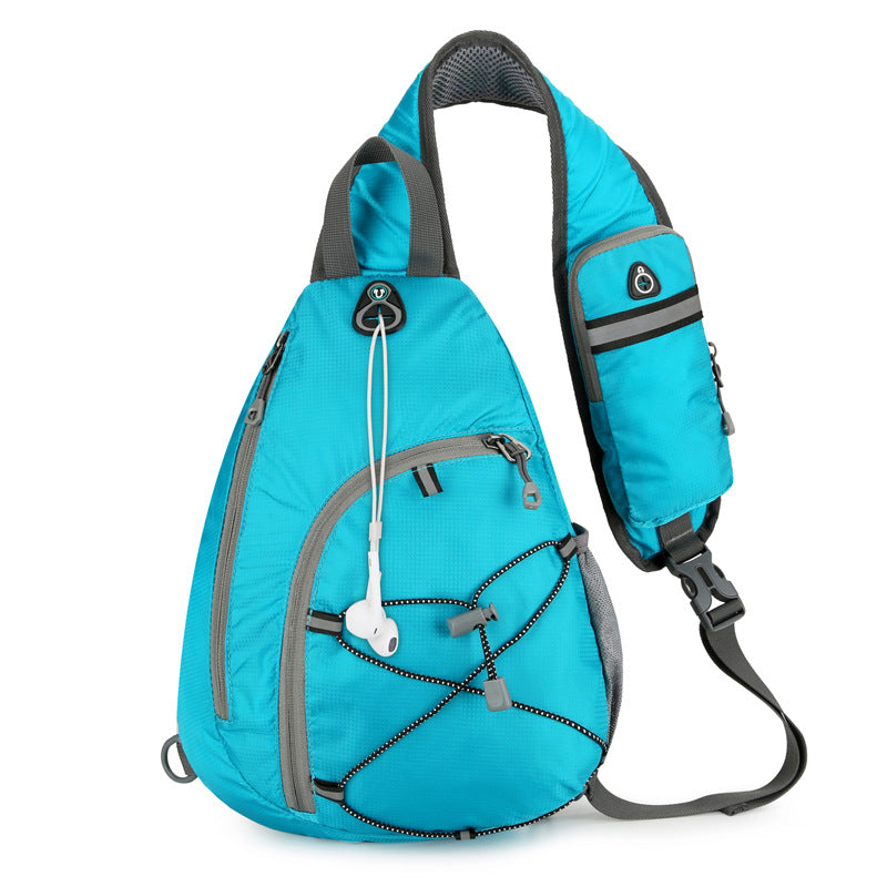 Women's & Men's & Cycling Leisure Fashion Nylon Solid Sports Backpacks