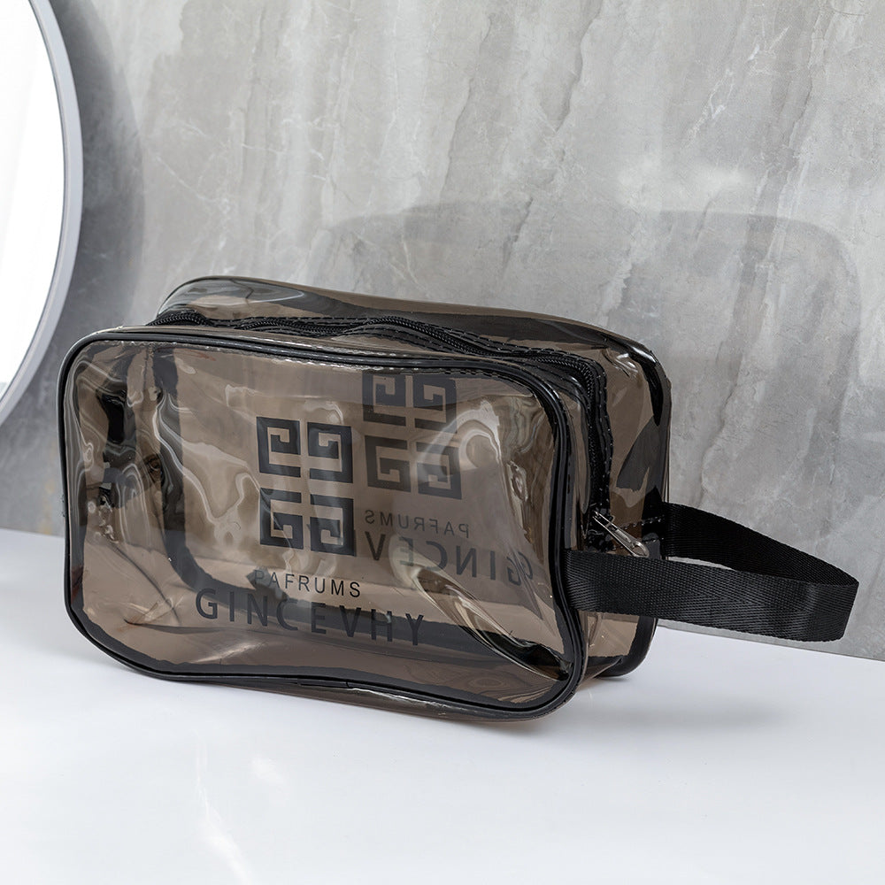 Transparent Small Portable Large Capacity Waterproof Cosmetic Bags