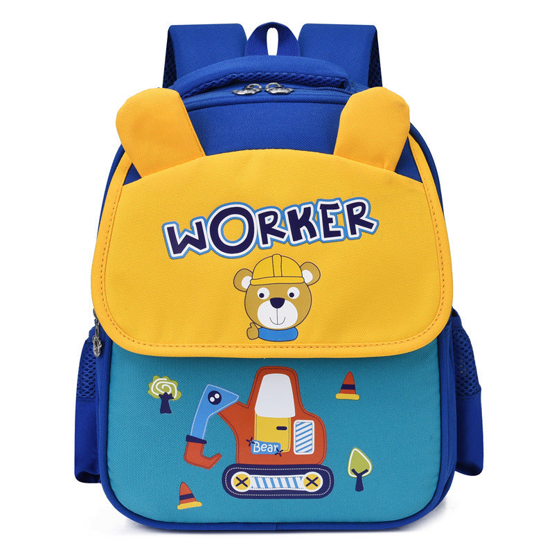 Children's Cartoon Lightweight Large Capacity Boys Cute Children's Backpacks