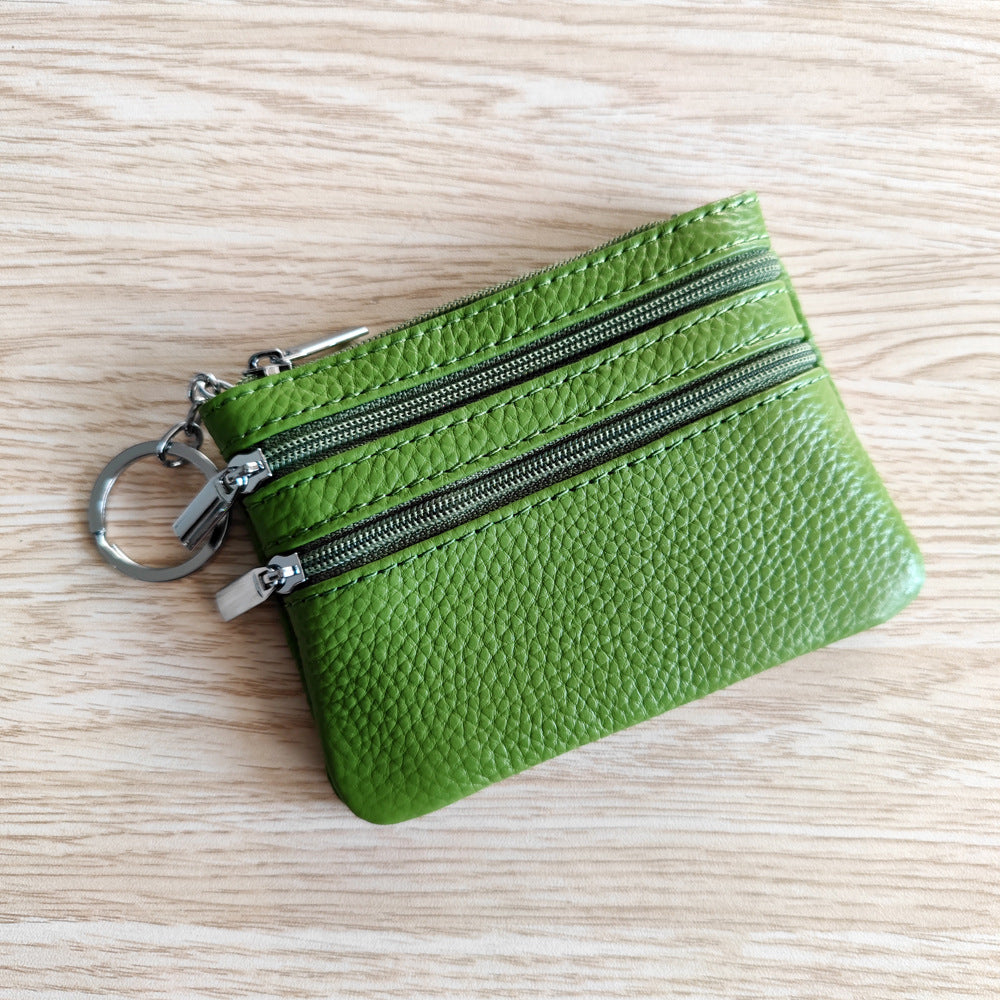 Women's Genuine Leather Business Short Small For Coin Purses