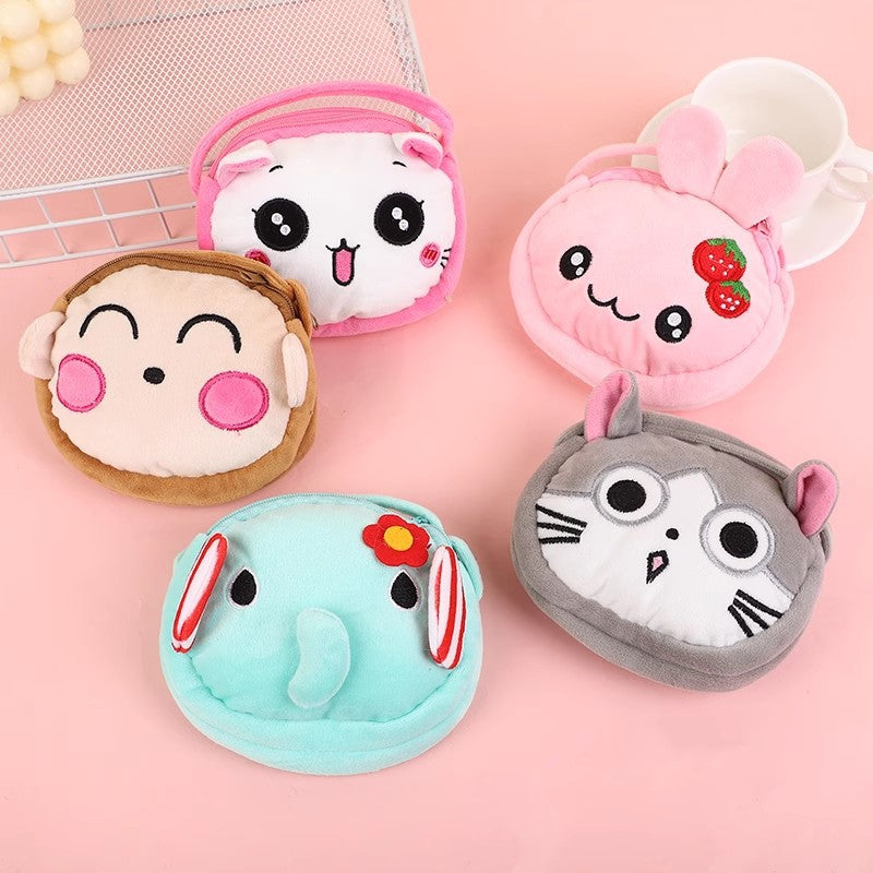 Cartoon Cute Plush Small For Babies Coin Purses