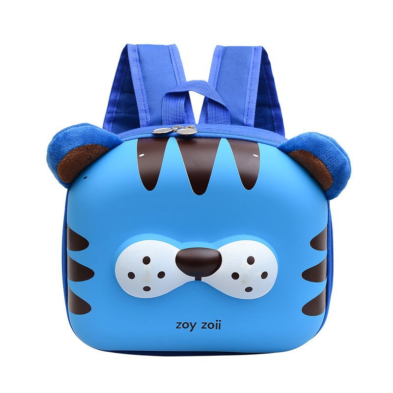 Children's Cute Cartoon Spine Protection Yellow Tiger Children's Backpacks