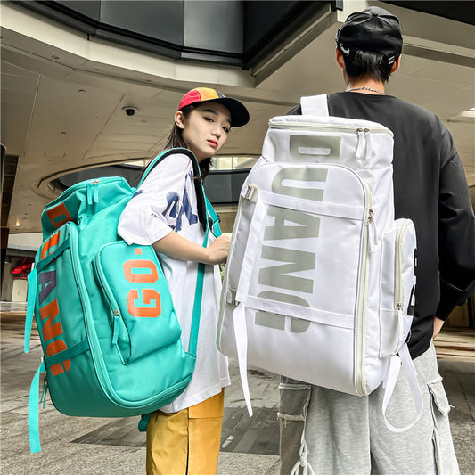 Large Capacity Dry Wet Separation Multifunctional Sports Backpacks