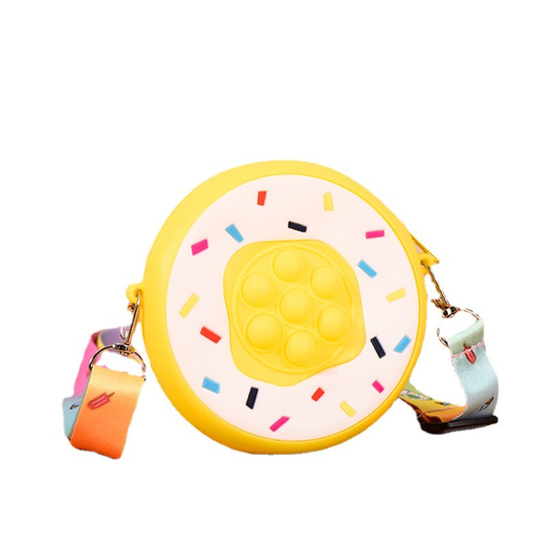 Cute Donut Mouse Killer Pioneer Silicone Coin Purses