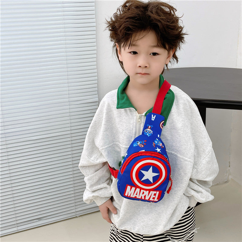 Boys Fashion Trendy Handsome Small Cute Children's Waist Packs