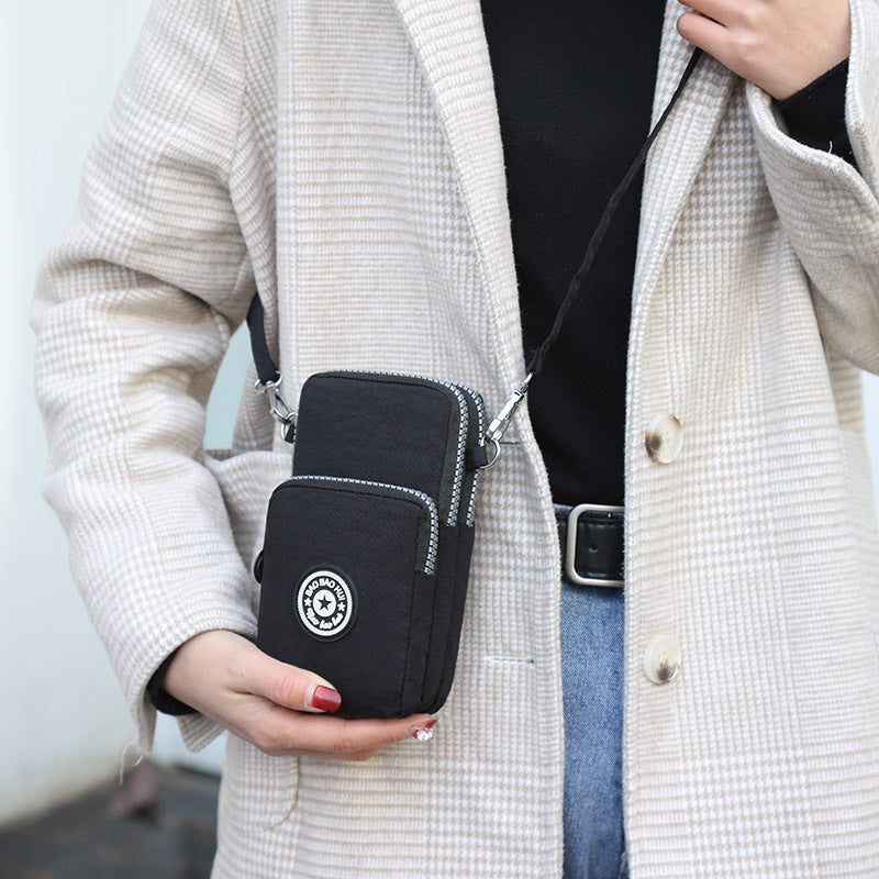 Petits sacs de téléphone à langer verticaux polyvalents pour femmes