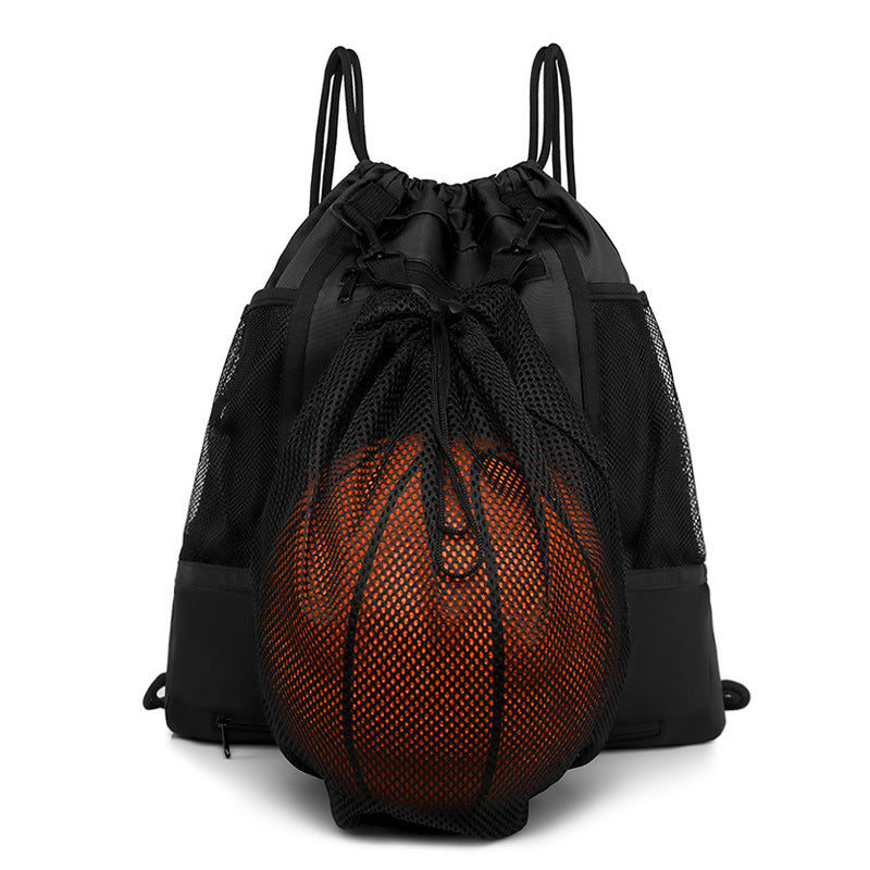 Sacs à dos de sport détachables indépendants avec cordon de serrage pour basket-ball, football, volley-ball