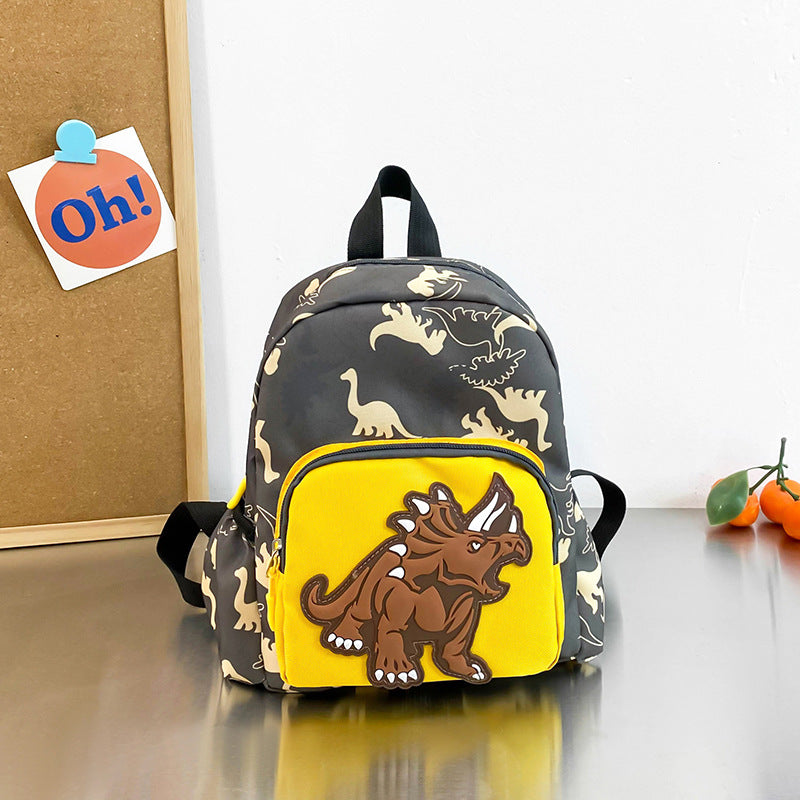 Children's Korean Style Cartoon Cute Boys Fashion Kindergarten School Bags