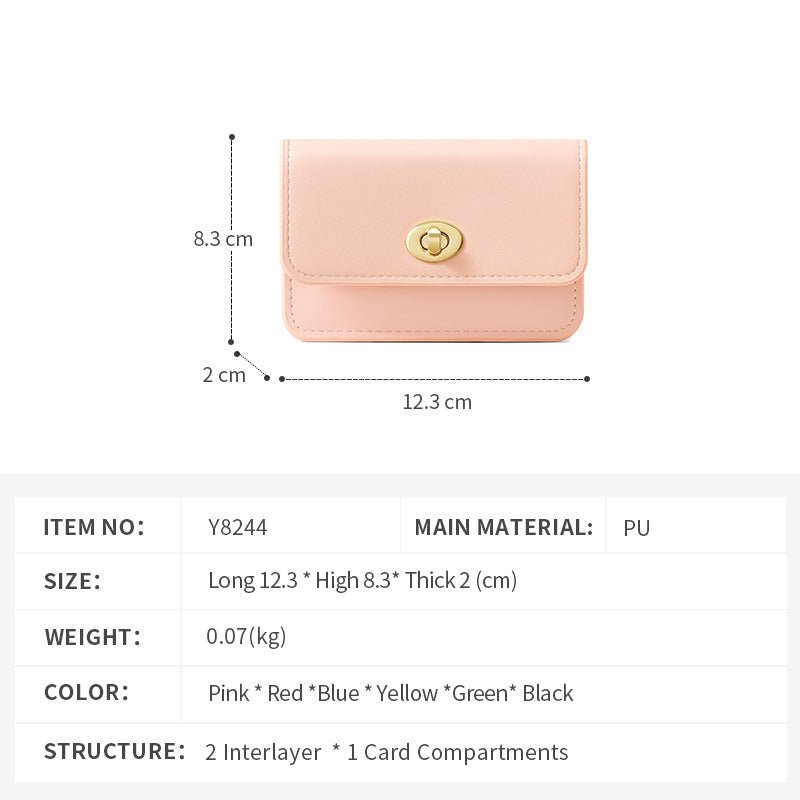 Women's Cute Creative Leather Fashion Storage Mini Coin Purses