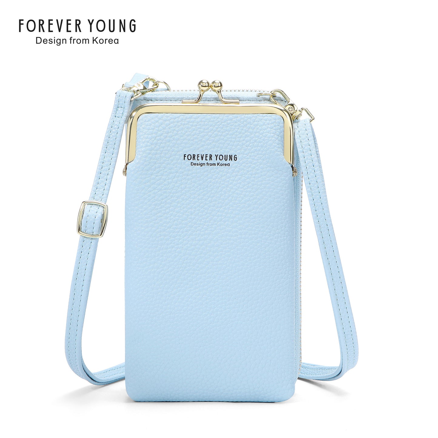 Women's Mobile Simple Fashion Litchi Pattern Phone Bags