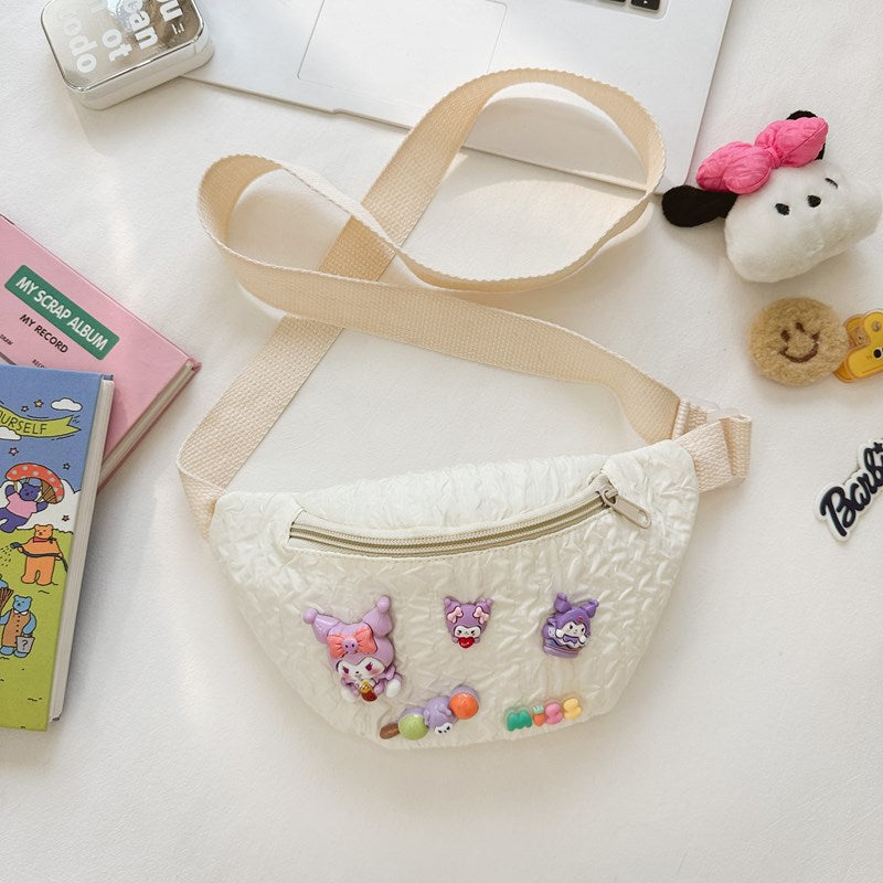 Children's Cute Little Go Out Small Bunny Children's Shoulder Bags