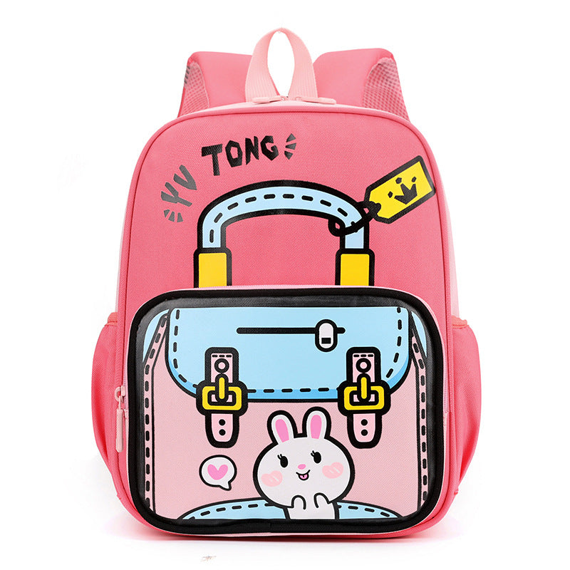 Children's Cartoon Secondary Large Class Preschool Boys Kindergarten School Bags