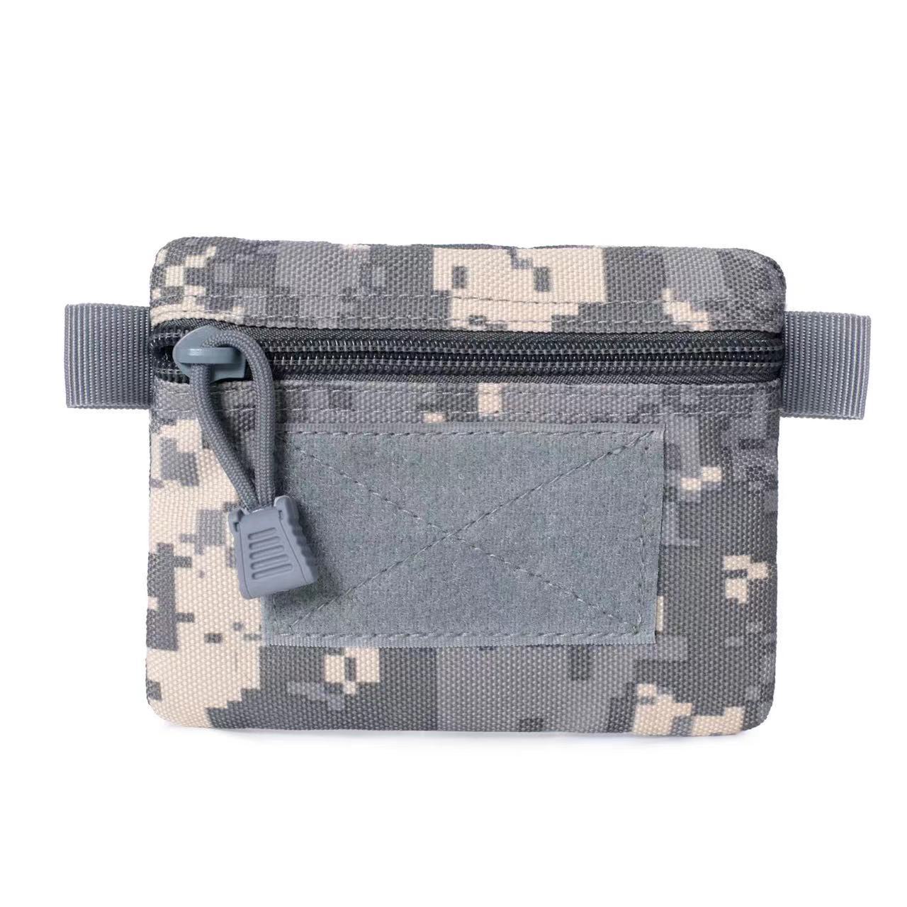 Camouflage Small Close-fitting Portable Saddle Leisure Card Holder