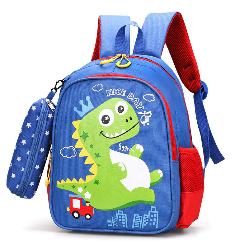 Boys Intermediate Classes Pencil Pendant Cute Backpacks